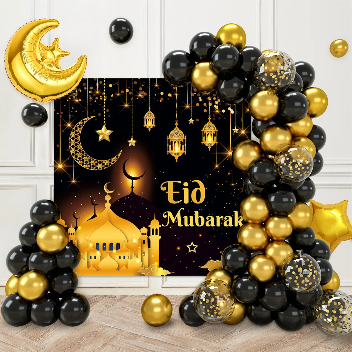 Arche de ballons / ensemble de ballons - EID Mubarak